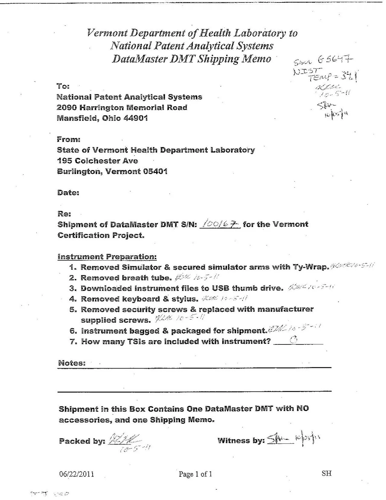 PDF-Vermont Department of Health Laboratory Patent Analytical Systems Data