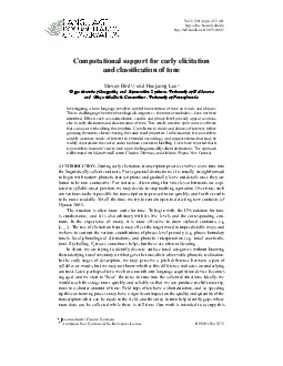 Vol 8 2014 pp 453150461   Computational support for early elicitation