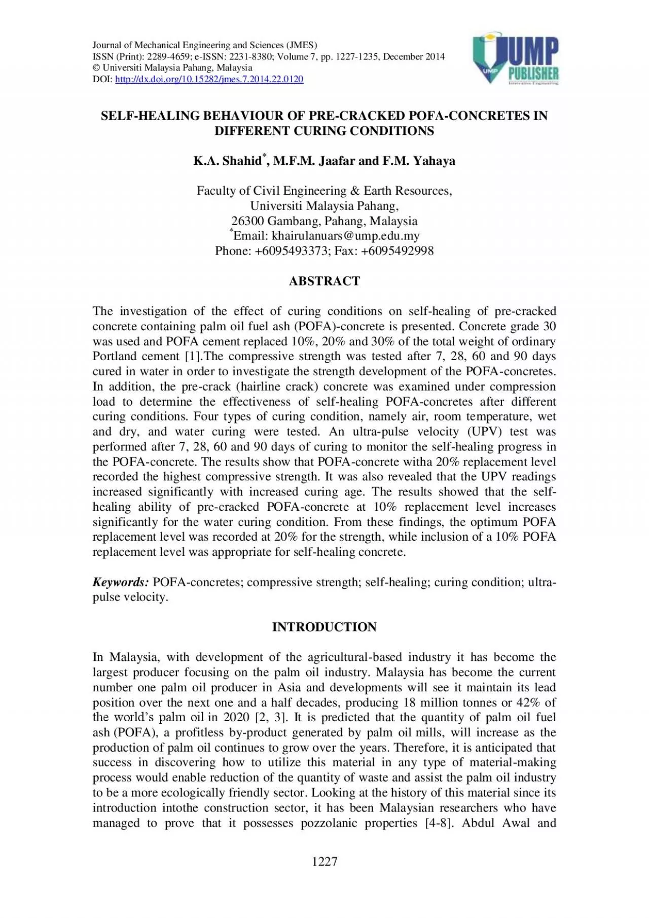 PDF-Journal of Mechanical Engineering and Sciences JMES