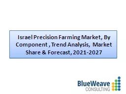Israel Precision Farming Market