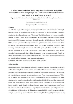 A Bzier Extraction based XIGA Approach for Vibration Analysis of