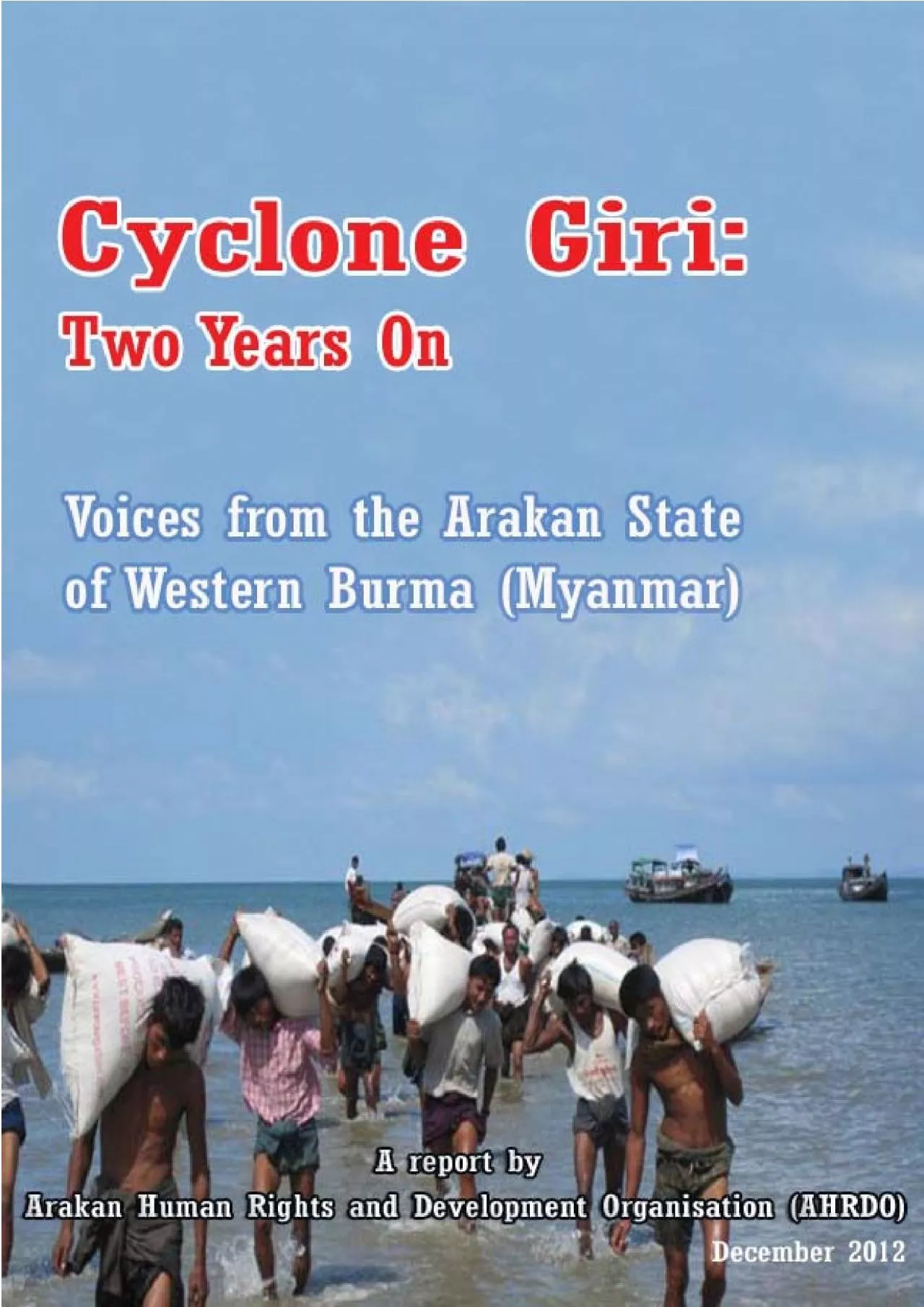 PDF-Negligence of the Burmese Opposition36SECTION 6 VOICES FROM ARAKAN STA