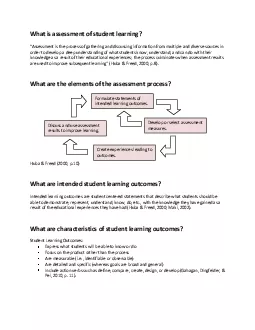 What is assessment