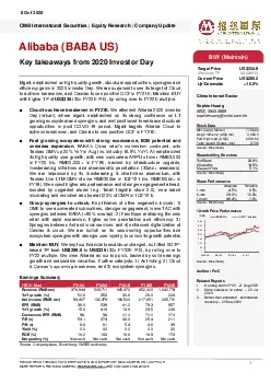 CMB International Securities  Equity Research  Company Update