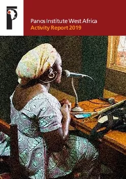 PanosInstituteWestAfricaActivity Report2019