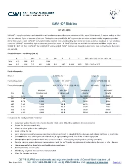 GD  SUPA are trademarks and registered trademarks of Central Wire Hndu