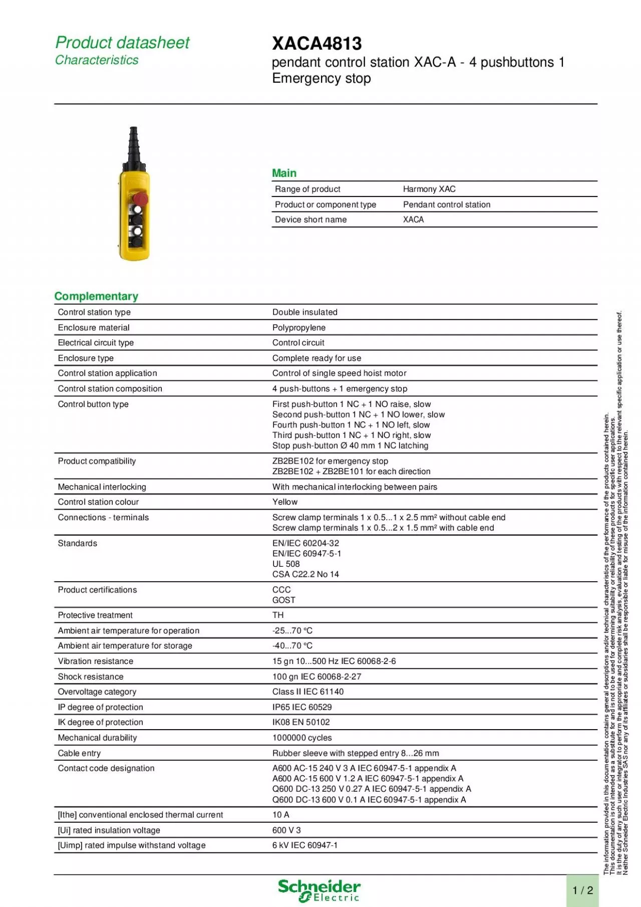 PDF-Product datasheet