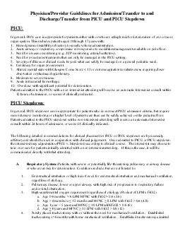 PDF-PhysicianProvider Guidelines forAdmissionTransfer to andDischargeTr