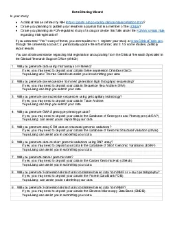 Data Sharing WizardIs your studyclinical trial as defined by NIH https