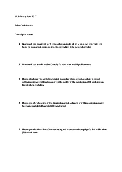 MUBA entry form 201