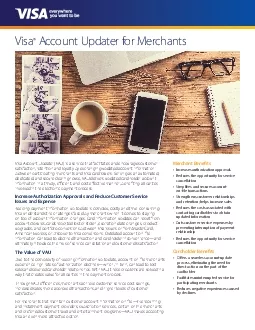 Account Updater for Merchants
