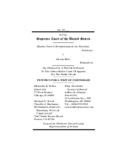 PDF-No 19 IN THE Supreme Court of the United States