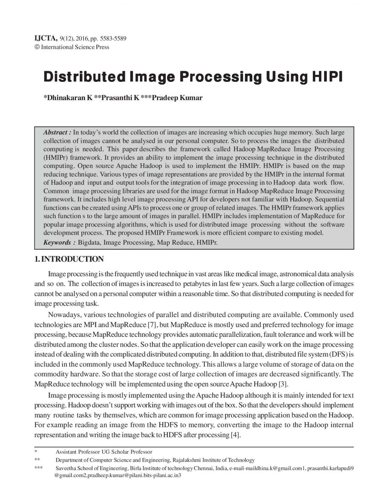 PDF-5583Distributed Image Processing Using HIPI