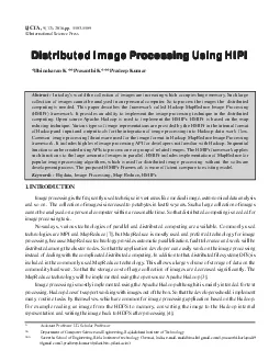 5583Distributed Image Processing Using HIPI