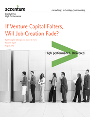 If Venture Capital Falters Will Job Creation Fade By C
