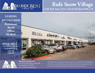 Rufe Snow Village