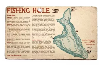 View all our Fishing Hole Maps at northernwildscom BY JOE SHEADWHY GO