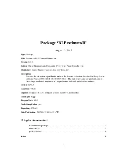 PDF-PackageBLPestimatoRAugust132017TypePackageTitlePerformsaBLPDemandEstim