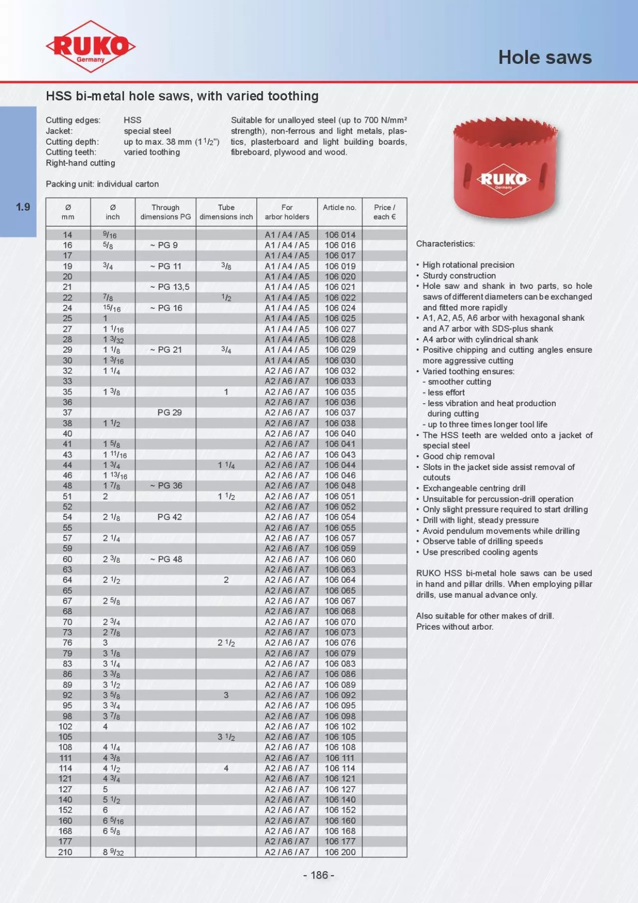 PDF-Suitable for unalloyed steel up to 700 Nmm