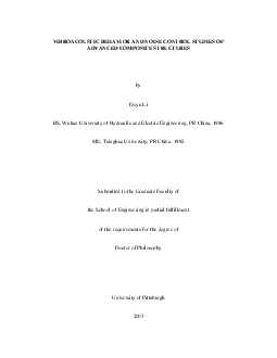 VIBROACOUSTIC BEHAVIOR AND NOISE CONTROL STUDIES OF ADVANCED COMPOSITE