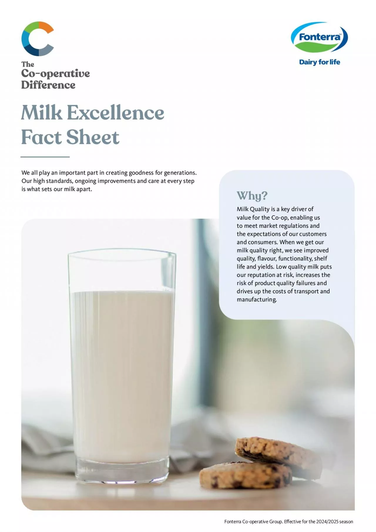 PDF-Milk ExcellenceFact Sheet