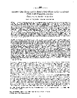 earliest information Sabine146s gull Ross146s and Ivory was collected