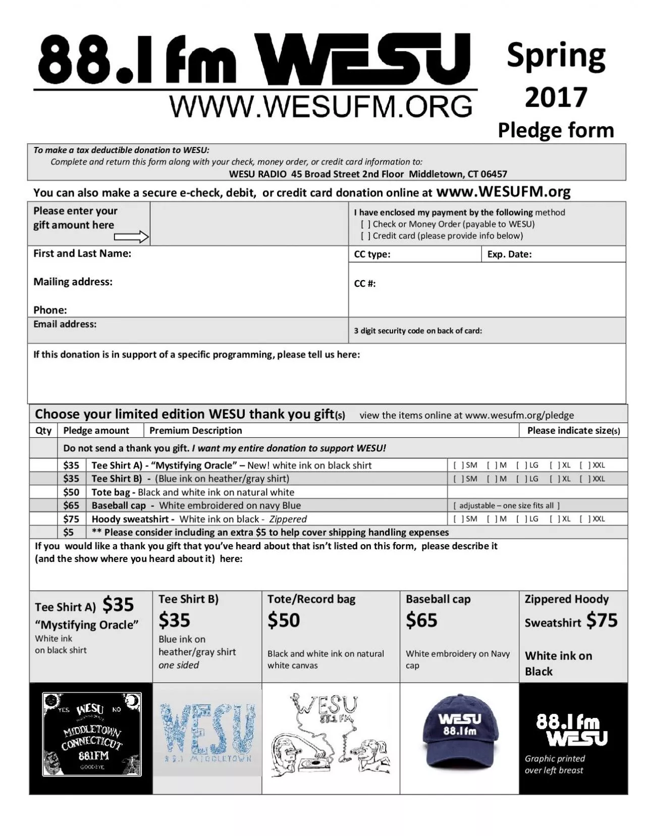 PDF-Pledge form