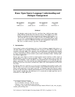 RasaOpenSourceLanguageUnderstandingandDialogueManagement