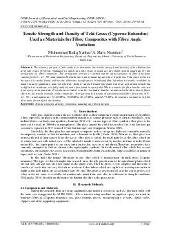 OSR Journal of Mechanical and Civil Engineering IOSR