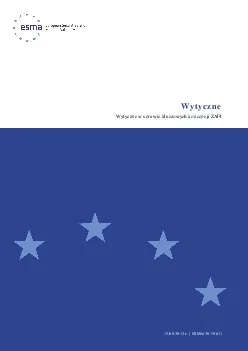 Wytyczne w sprawie kluczowych koncepcji ZAFI