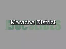 PDF-Maracha District