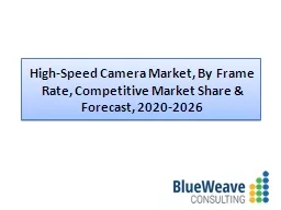 High-Speed Camera Market Growth 2021