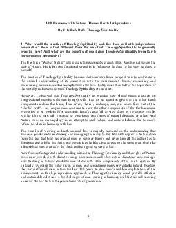 TheologySpirituality