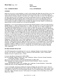 PDF-Order ACIPENSERIFORMESFamily ACIPENSERIDAE has a wide distribution It