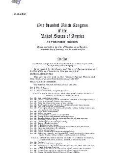 HR3402ATTHEFIRSTSESSION Sec1Short title Sec2Table of contents Sec3Univ