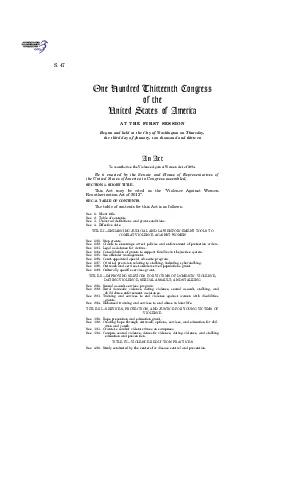 S47AT THE FIRST SESSION Sec1Short title Sec2Table of contents Sec3Univ