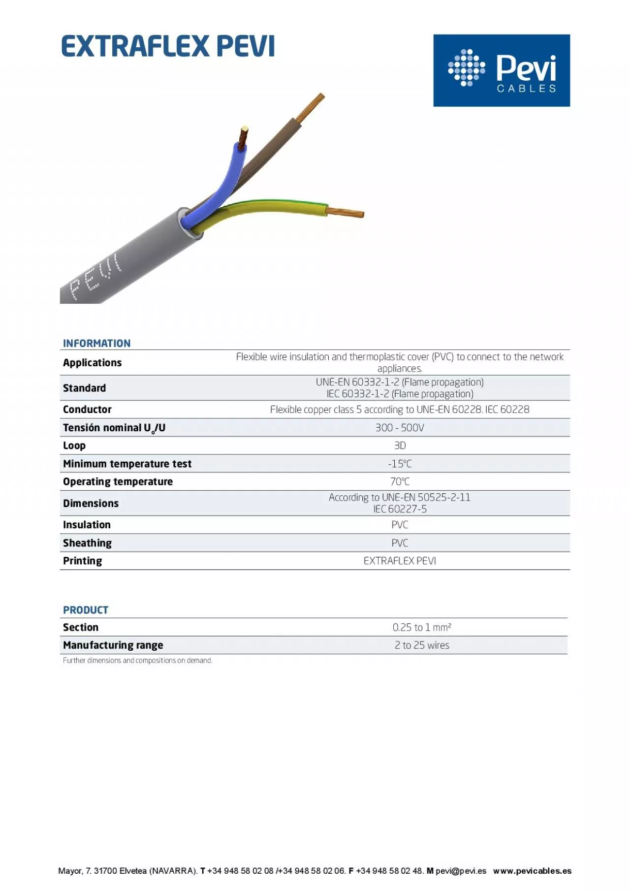 PDF-INFORMATIONApplicationsFlexible wire insulation and thermoplastic cove