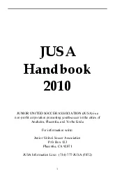 nrJUNIOR UNITED SOCCER ASSOCIATION JUSA is a nonprofit corporation pr