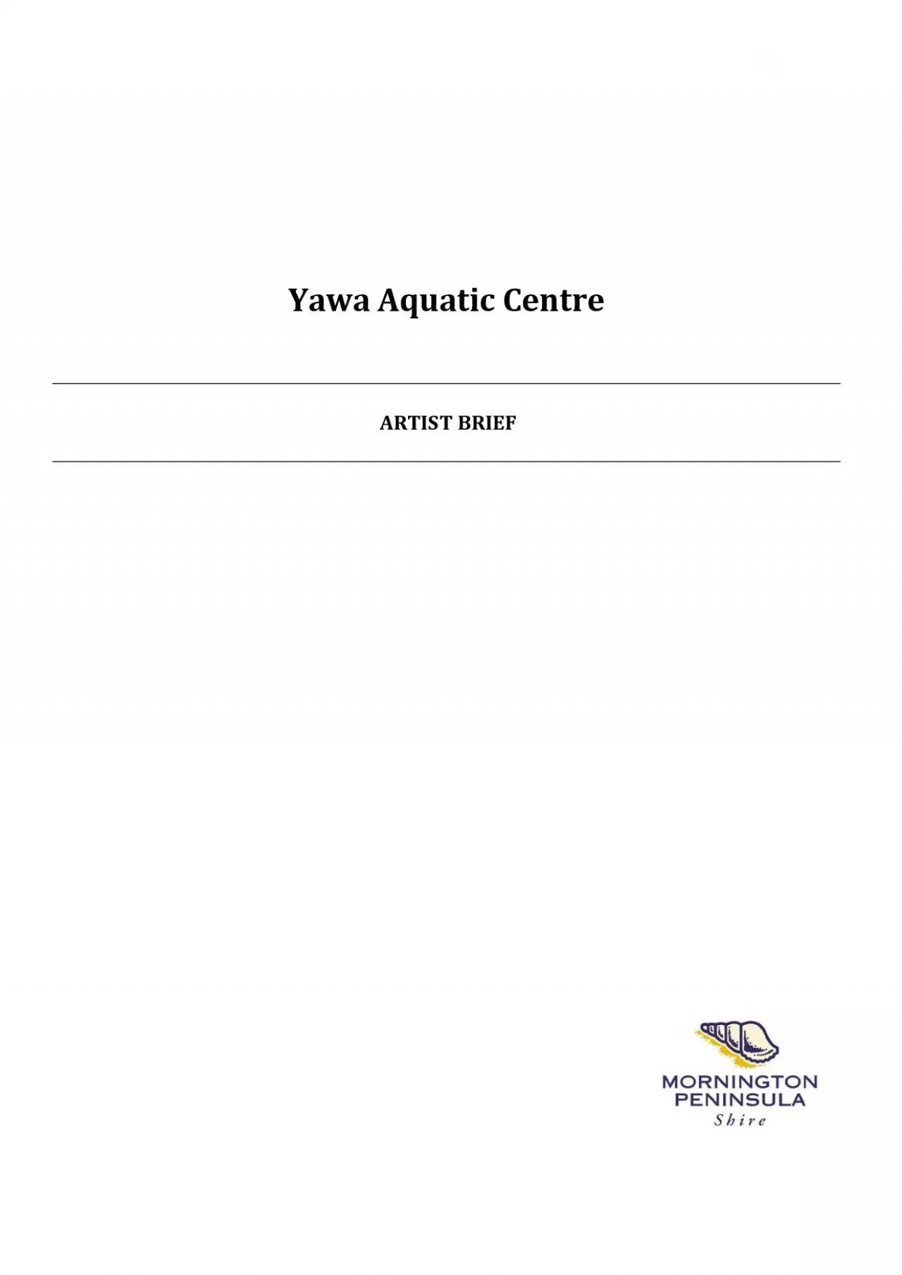 PDF-Yawa Aquatic Centre