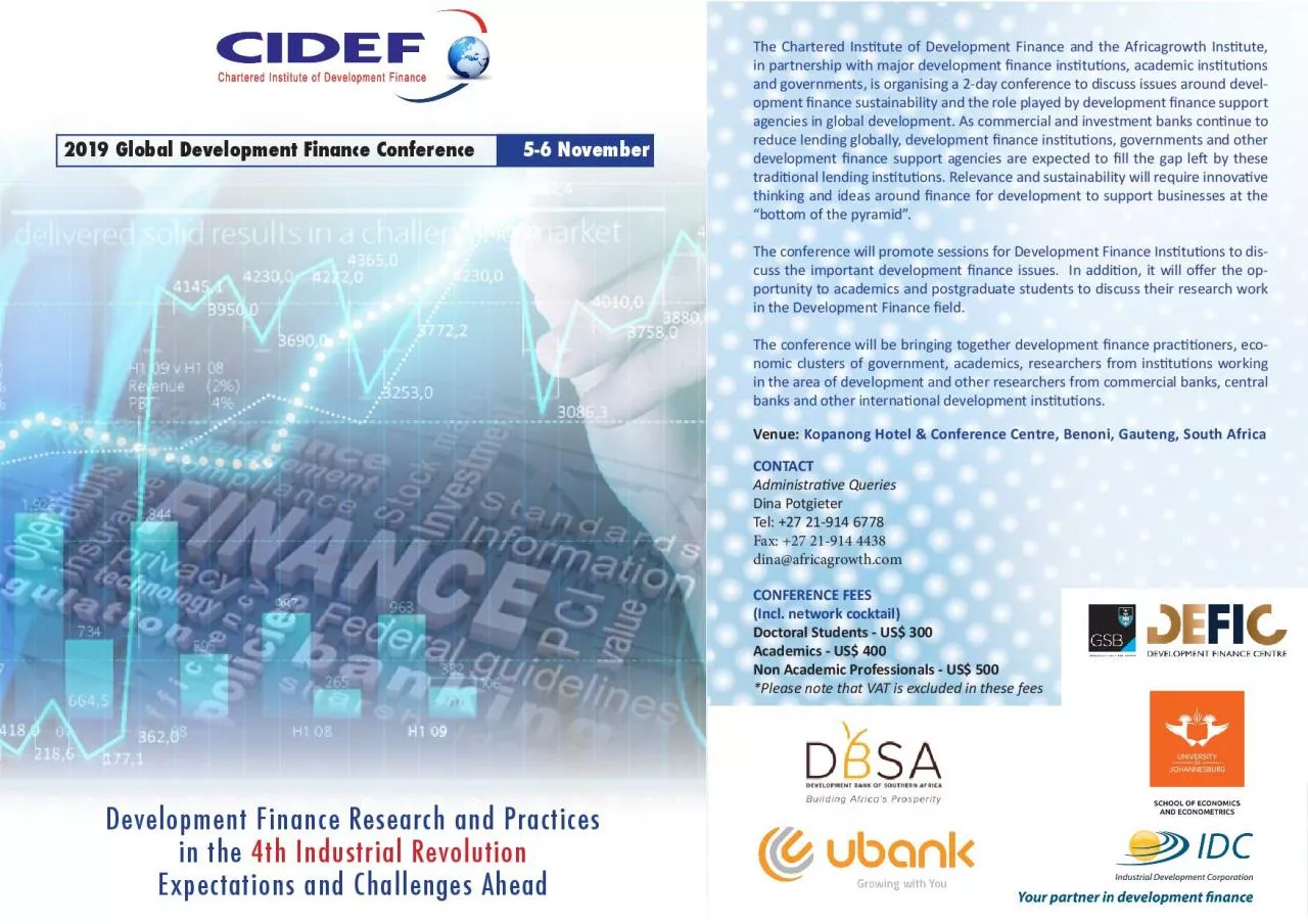 PDF-Development Finance Research and Practices