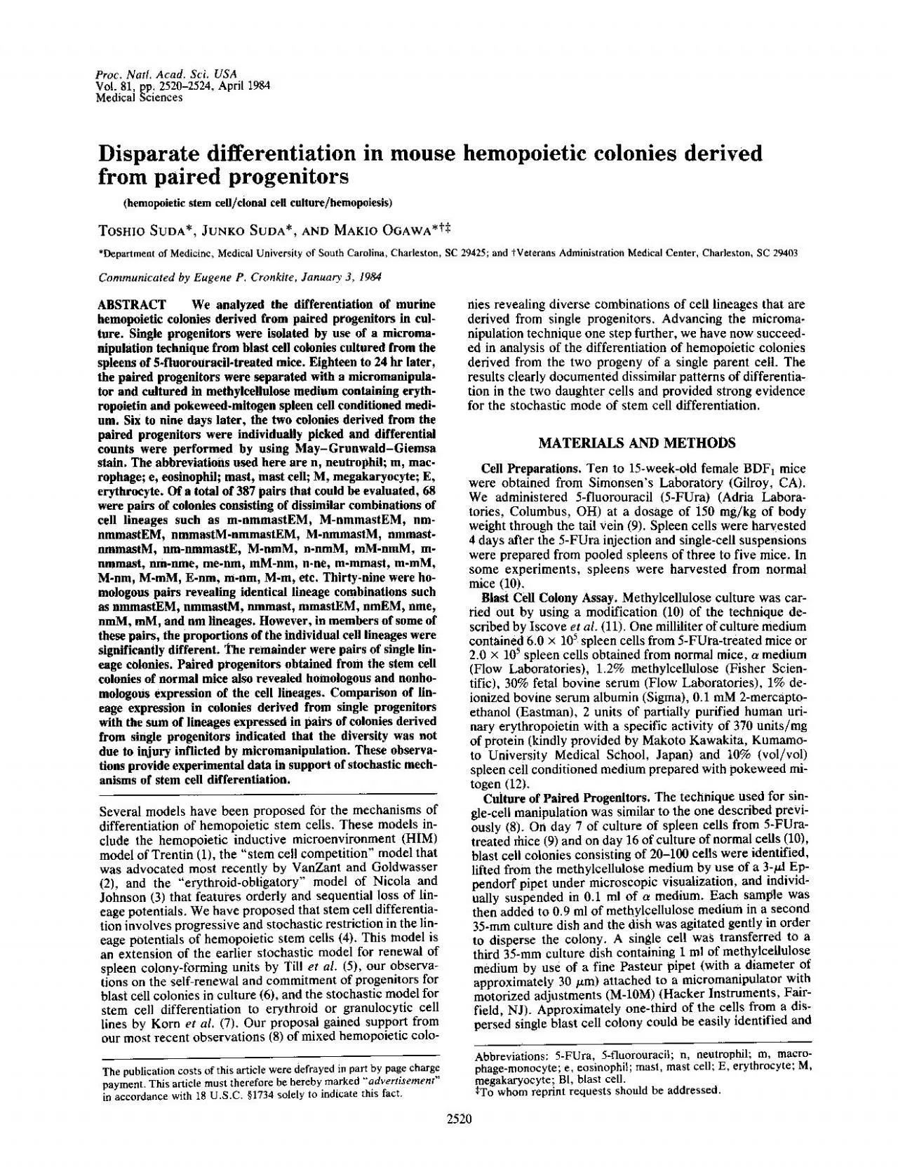 PDF-ProcNatiAcadSciUSAVol81pp25202524April1984MedicalSciencesDisparatedif