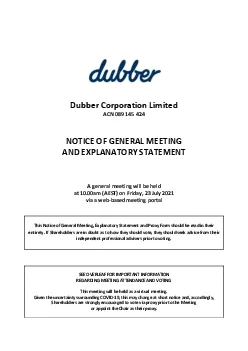 Dubber Corporation