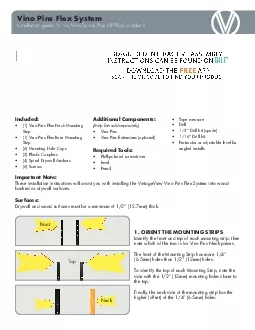 Vino Pins Flex System