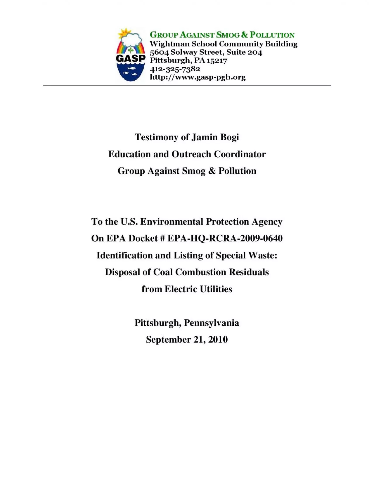 PDF-Testimony of Jamin Bogi Education and Outreach Coordinator Group Again