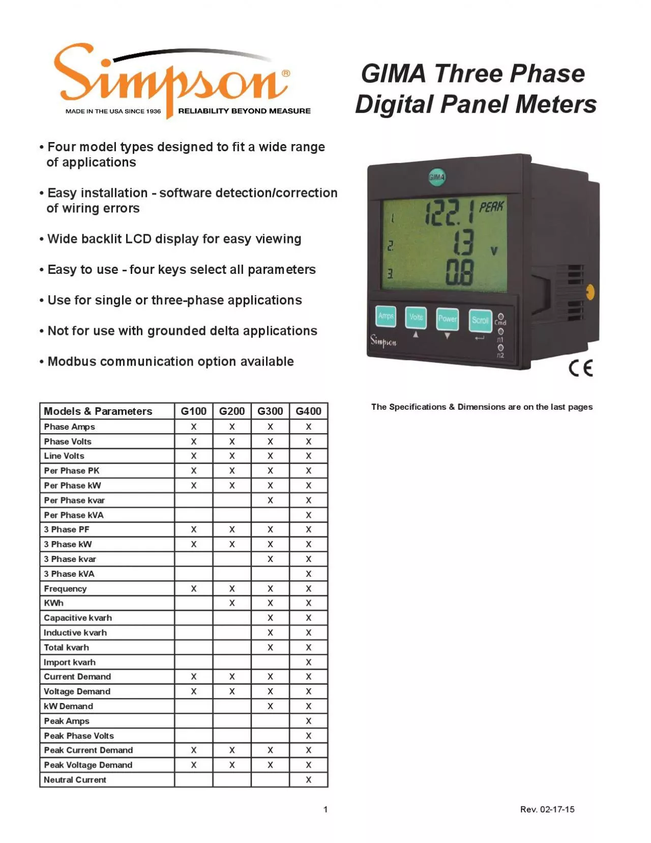 PDF-GIMA Three Phase