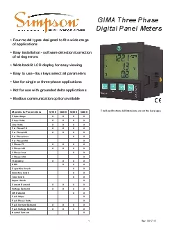 GIMA Three Phase