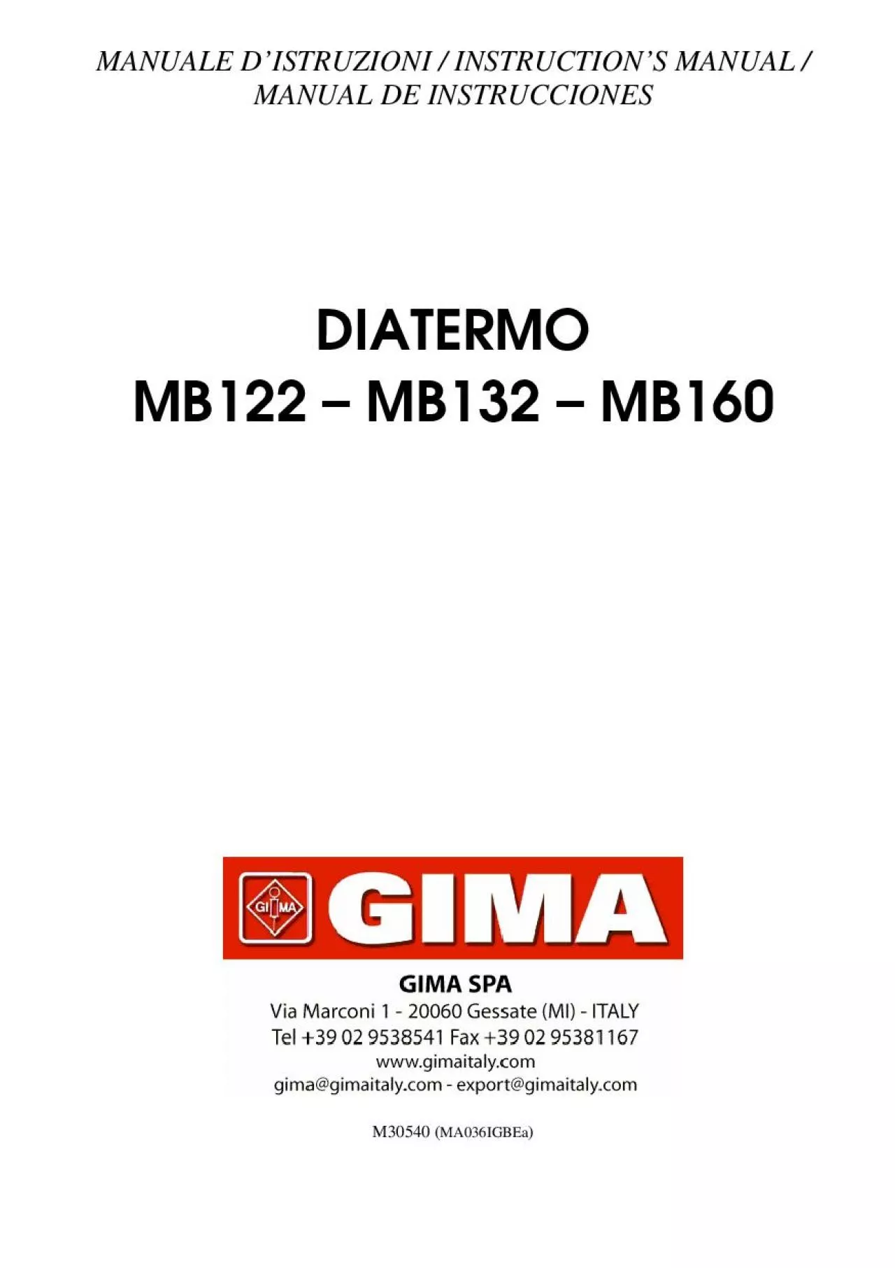 PDF-MANUALE D146ISTRUZIONI INSTRUCTION146S MANUAL MANUAL DE INSTRUCCIO