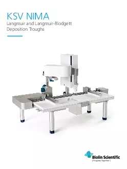 Langmuir and LangmuirBlodgett