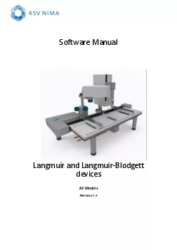 oftware Manual