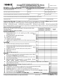 Rev July 2021Amended US Individual Income Tax ReturnDepartment of the